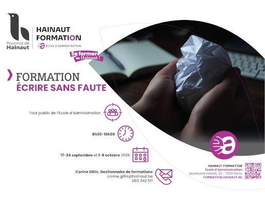 Formation : Écrire sans faute