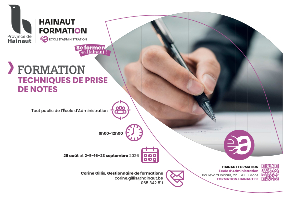 Formation Tecniques de Prise de Notes