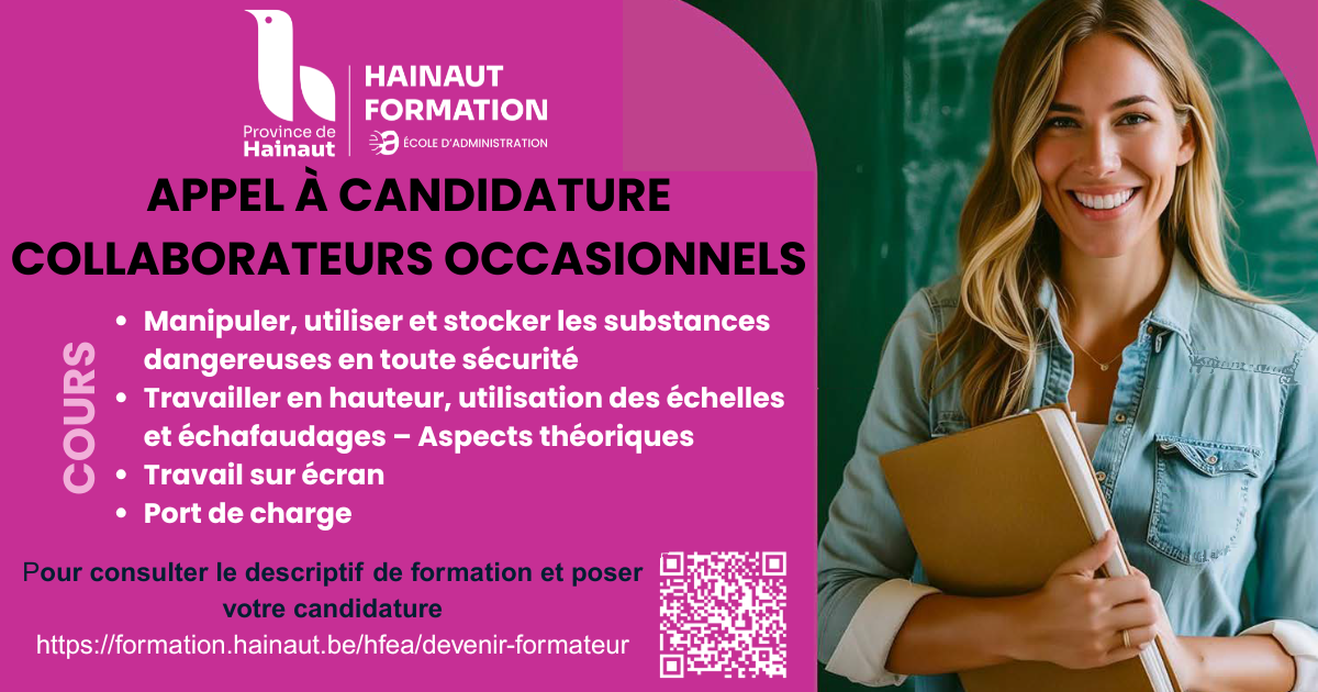 HFEA Actualité : Appel à candidature collaborateurs occasionnels